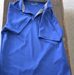Under Armour Blue Polo Shirt